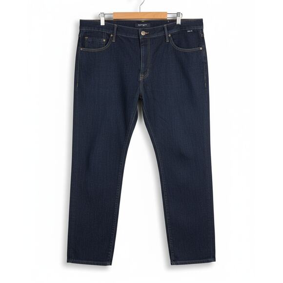 Mavi Mens 42 Zach Straight Leg Preppy Career Minimalist Coastal Stretch Jeans - Picture 1 of 14